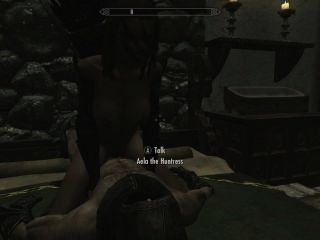 Skyrim - Sex With Aela (nude)