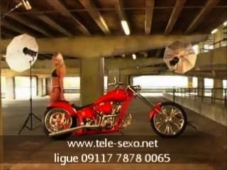 Motorcycle Likes Blond Www.tele-sexo.net 09117 7878 0065