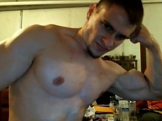 Tony D-cocky Bodybuilder Flexs His Biceps And Demands You To Send Him Some