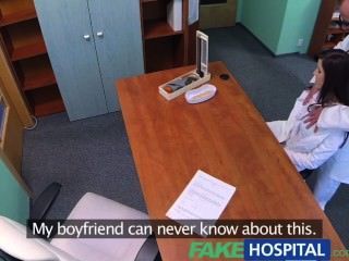 Fakehospital Sexy Graduate Gets Licked And Fucked On Doctors Desk For A Job
