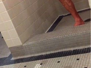 Spy Cam In Showers_big Dicked Dad Caught In Showers