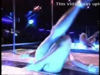 Nina Hartley Dances Nude On Stage